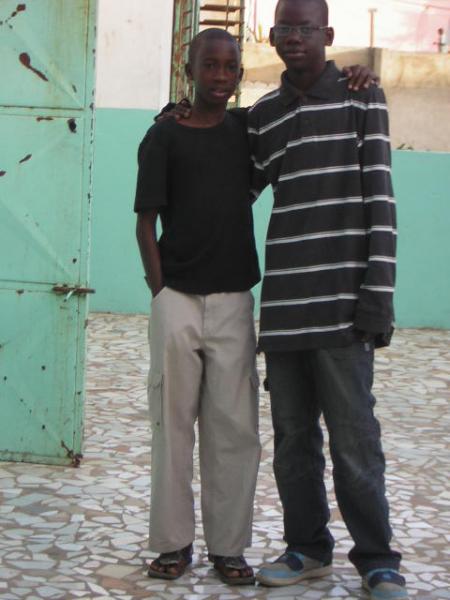 my friend and me